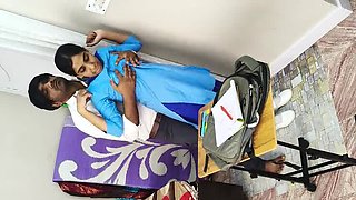 Desi Indian School Girl Tight Pussy Fuck with Big Cock in OYO Room - Parizadi MMS Sex