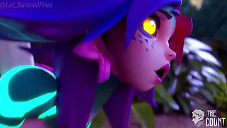 Neeko League of Legends Hentai - Anal & Creampie Compilation in HD