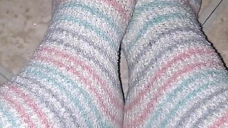 Fuzzy Sock Feet