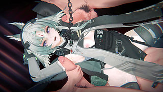 [arknights: Endfield] - Arcane Talos-ii Corruption (bound Operator & POV Sandwich DP) (4k/60fps)