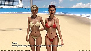 Where The Heart Is Lesbian Kiss On The Beach Ep 99