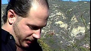 Garden pussy licking big cock sucking sex