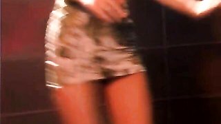 Godlike Asian chick with pierced tits Jade Hsu shows her snatch