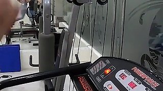 Big White Ass Fitness Rat Argentinian Gets Fucked in the Gym