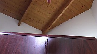 Angeline, Casting With Anal Sex And Pussy Creampie