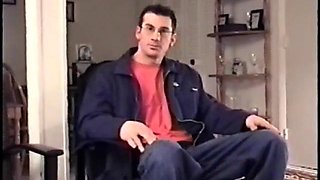 Straight Gianni Strokes His Meat