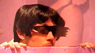 Blonde real lesbian euro amateur fucked by male