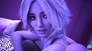 Let’s dive into some hot pc gaming with a young nubile babe