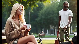 Cheating White Female's Encounter with a Well-Endowed Black Man in the Park - BBC Audio Story