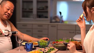 Father In Law's Tongue Licking From Night