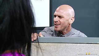 Office Slut Put In Charge With Johnny Sins, Aryana Augustine - Brazzers