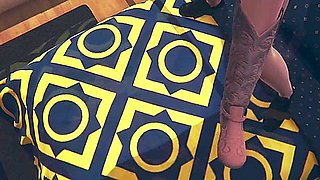 Hot Cowgirl Cosplayer