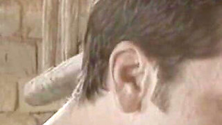 Doggy Style in the Stable with a Cock in the Ass