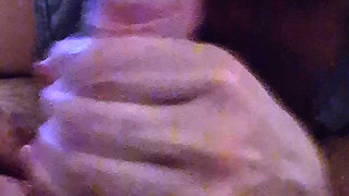 Risky Blowjob: She Drops Her Shorts, Ass up Feet in Camera While Sucking Dick Terrified Hubby Walks in