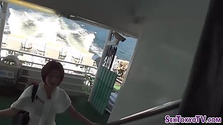 Kinky Asian Public Rubs