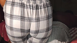 The Housemaid Was Fucked by Her Boss's Stepson Until Cumshot on Big Ass