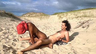 Desert Delight: An Indian Beauty's Outdoor POV Adventure