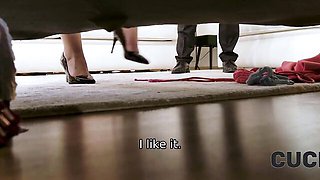 Hd scene with striking Steve Q and Jennifer Mendez from Cuck 4K