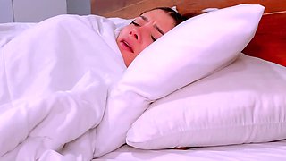 Step-Siblings' Secret Encounter: Latin Teen Sucks and Rides Her Brother