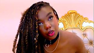 Hot Black Maid Does Some Webcam Black and Ebony