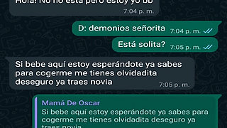 Conversation with My Friend Oscar's Boss I'll Fuck Her Again