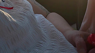 In Public View Shes Flahing Tities for You