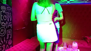 My Wife Masturbates a Stranger in a Swinger Bar