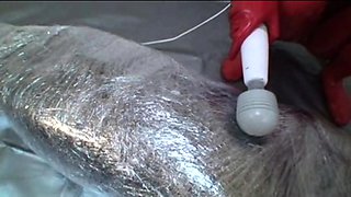 Amateur fetish BDSM action with redhead