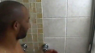 Took Dinner Home We Showered Using Our Bare Soap Hands It Seems the Dirty Bitch Touch on My Cock Before Bedtime - Jhodez1