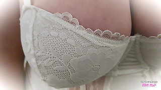 Aunty in Her Tight Slip Homemade Wife MILF PAWG BBW Fetish Mature Amateur