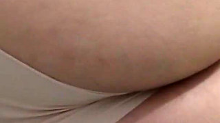 Distracted Stepmother Is Filmed by Her Stepson When No One Else Is Home, She Keeps Showing off Her Ass When She Notices