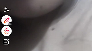 The wife of the village masturbating with Hindi audio on a video call. HD video