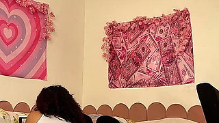 Shy Gassy Girlfriend Showing Buttcrack While Farting First Time Farting in Front of Boyfriend