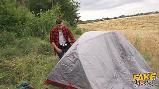 Fake hostel - dutch ebony camper pity pounds lonely boy in internal cumshot porno