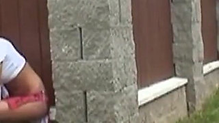 A Very Horny MILF Dressed Like a Student Fuck