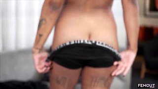 Fancy woman's feet movie by Femout