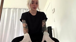 Close up BJ cumshot