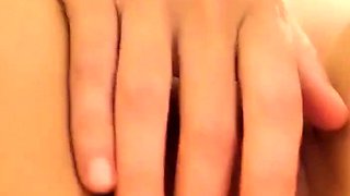 Close up teen masturbation