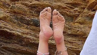 Lesbian girls foot fetish