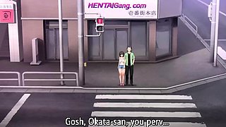 Horny Businessman With no GF Seduce Cute HENTAI Girl