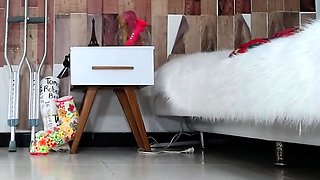 Pregnant Redhead Webcam Masturbation