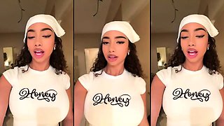 Real amateur Rosalinda flashes her big boobs and fucked