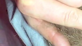 Pulling My Smelly Hairy Pussy Lips Apart to Maintain Its Health with Hrt Pessaries