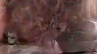 Curly Redhead MILF Rides Her Man at Waterfall