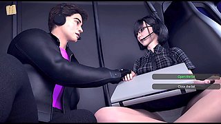 Steamy 3D stories featuring a curvy redhead with big boobs and legs