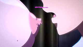 Big tits giantess pounds tiny guy in tight chair sex scene