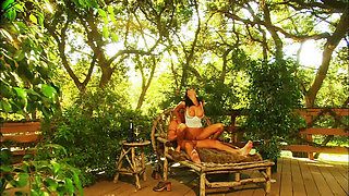 Lezley Zen's Outdoor Passion Ends with a Hot Facial