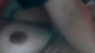 Cuckold Filming His Wife with One Dick in Her Pussy and Another in Her Mouth