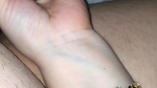 Cheating Step Mom Impressed by Step Son Size and Handjob his Dick