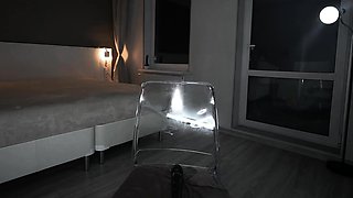 Stacked brunette goes solo toys and masturbation